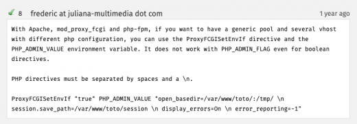 Apache 2.4 virtual host specific PHP-FPM error logs